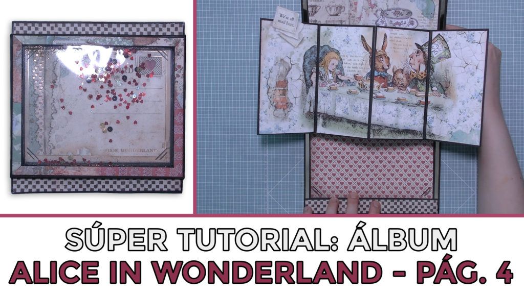 Tutorial Álbum Alice in Wonderland - Página 4