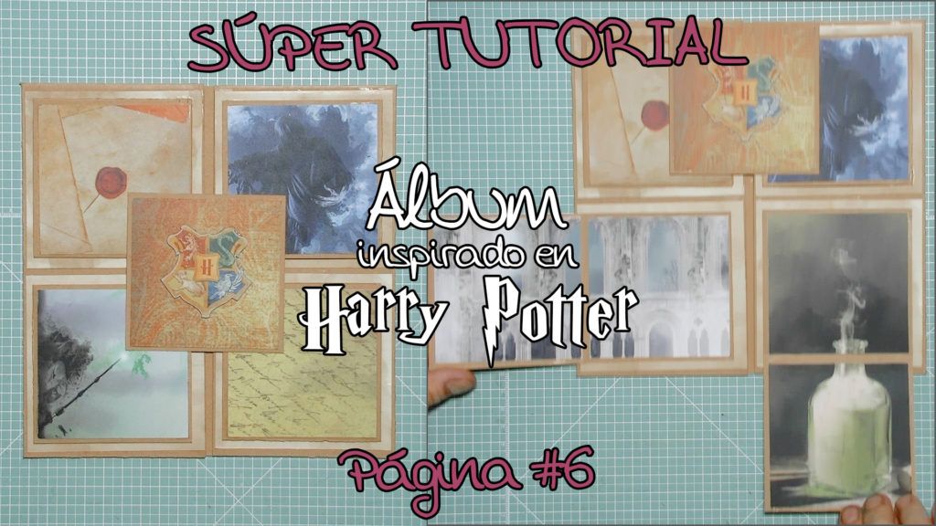 Tutorial Scrap Álbum inspirado en Harry Potter - Página 6