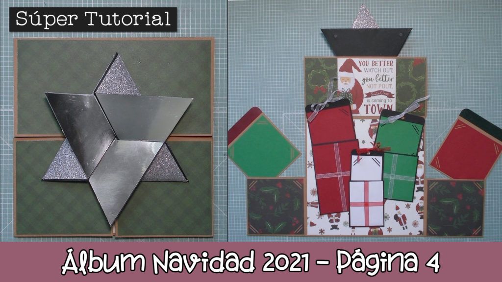 Tutorial Álbum Scrap Navidad 2021 - Página 4