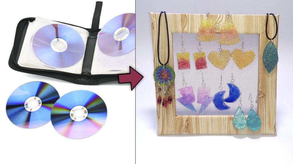 Tutorial: Reciclar CDs para convertirlos en ACCESORIOS SÚPER ORIGINALES 💿♻️🤩