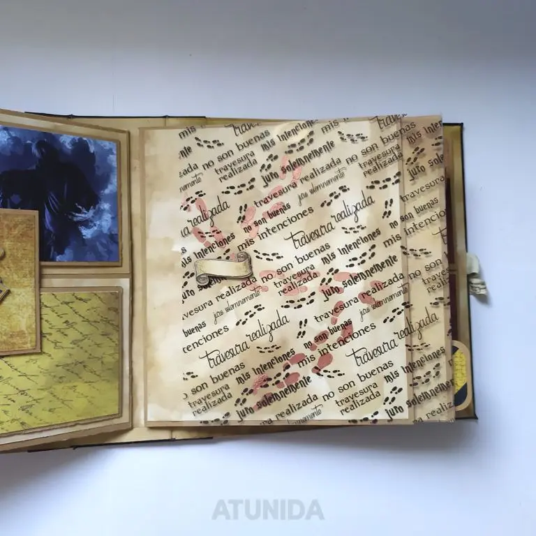 Álbum Escuela de Magia personalizado inspirado en Harry Potter ⚡🏰🚂 | Atunida