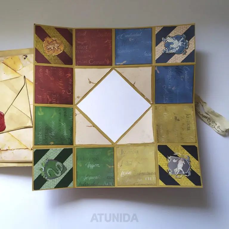 Álbum Escuela de Magia personalizado inspirado en Harry Potter ⚡🏰🚂 | Atunida