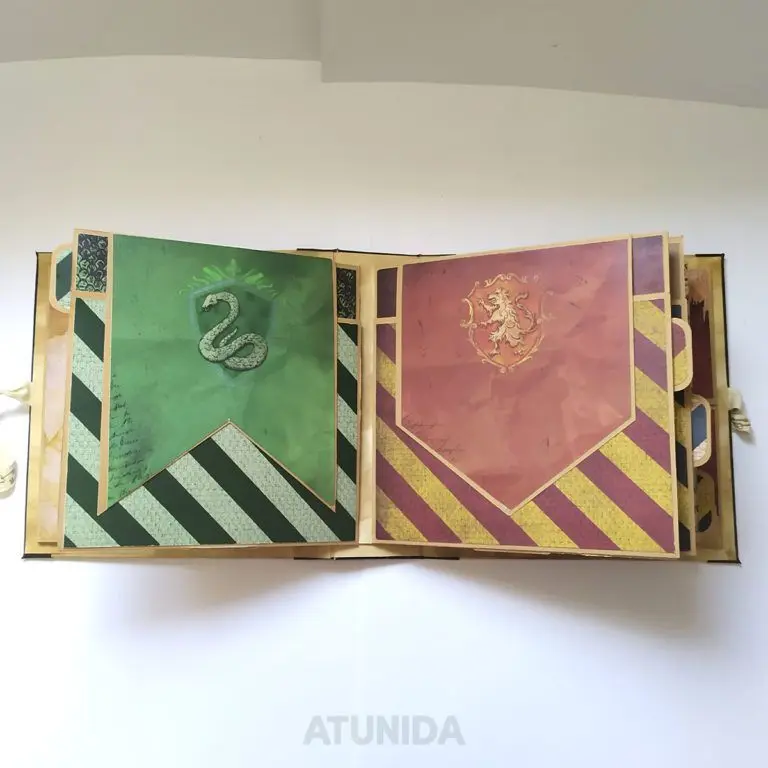 Álbum Escuela de Magia personalizado inspirado en Harry Potter ⚡🏰🚂 | Atunida