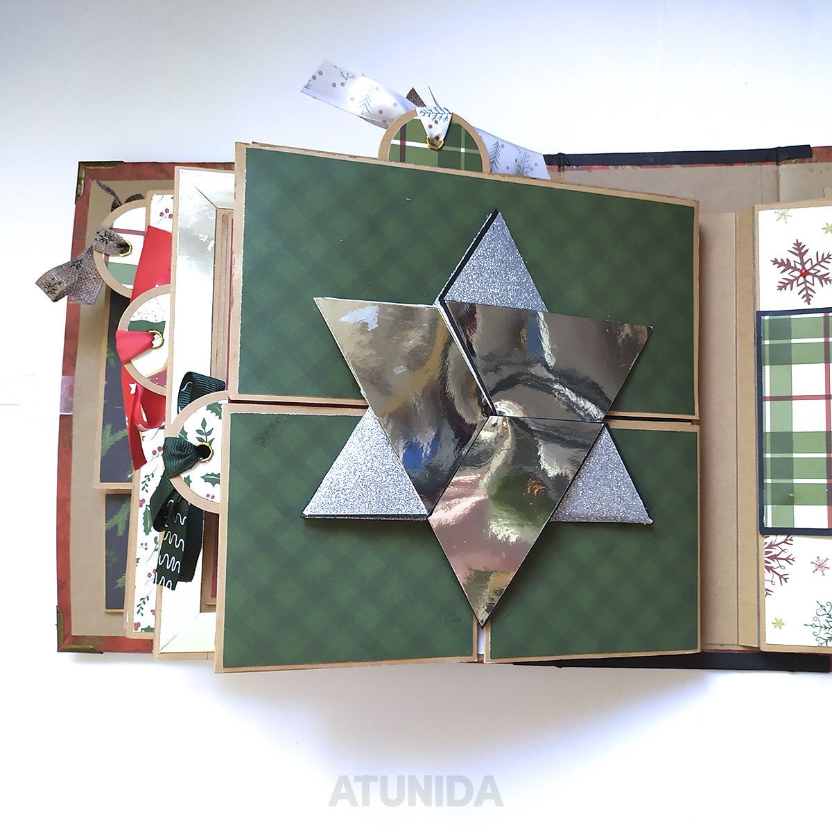 Álbum de Navidad personalizado 🎄🎁🦌 Atunida