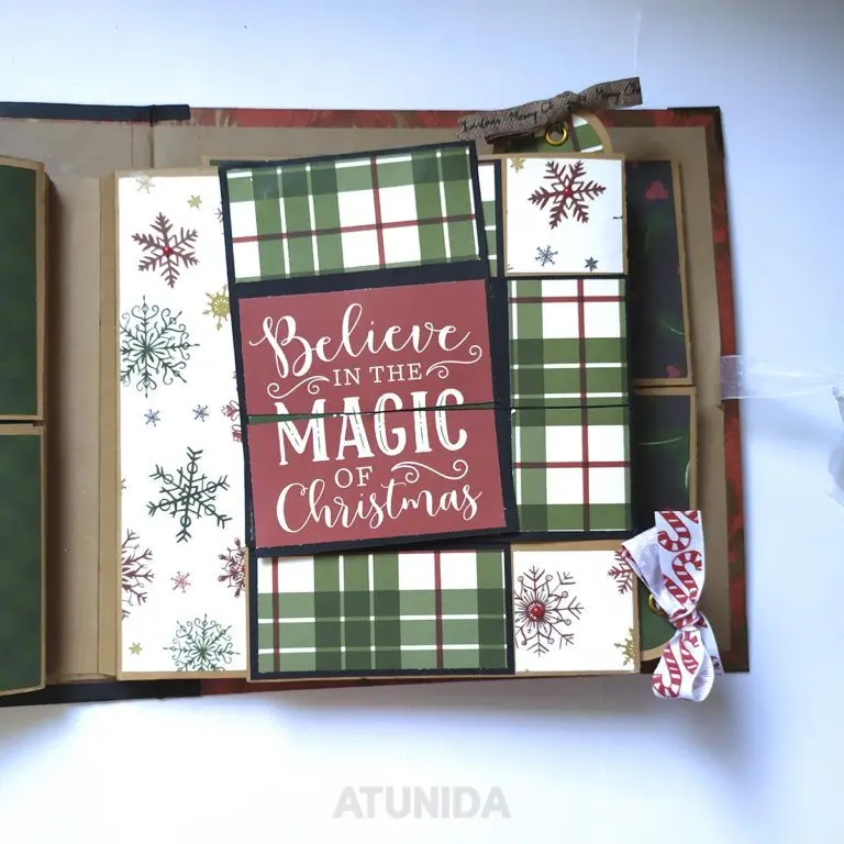 Álbum de Navidad personalizado 🎄🎁🦌 Atunida