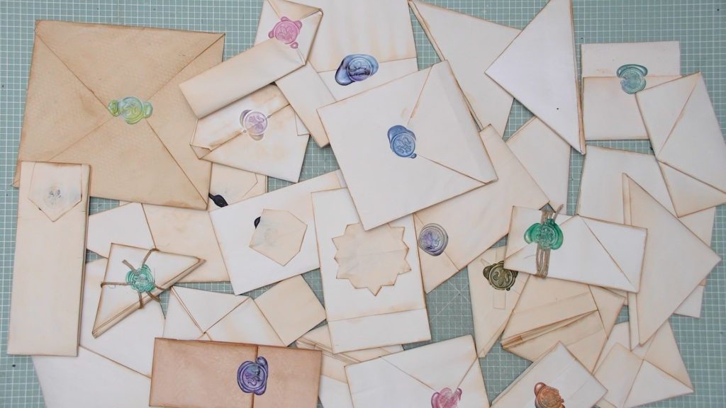 Letterlocking, plegado y sellado de cartas desde hace 500 años📜🤯 P1 - Intro y 7 Cartas Plegadas