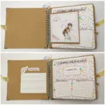 Diario de Embarazo de Scrap personalizado - Atunida