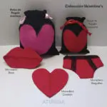 Bolsa de Regalo mediana Corazon San Valentin - Atunida