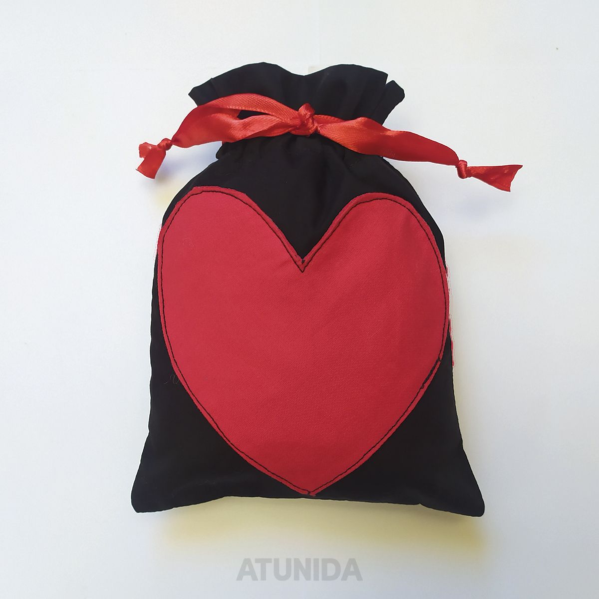 Bolsa de Regalo pequeña Corazon San Valentin - Atunida