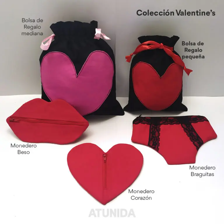 Bolsa de Regalo pequeña Corazon San Valentin - Atunida