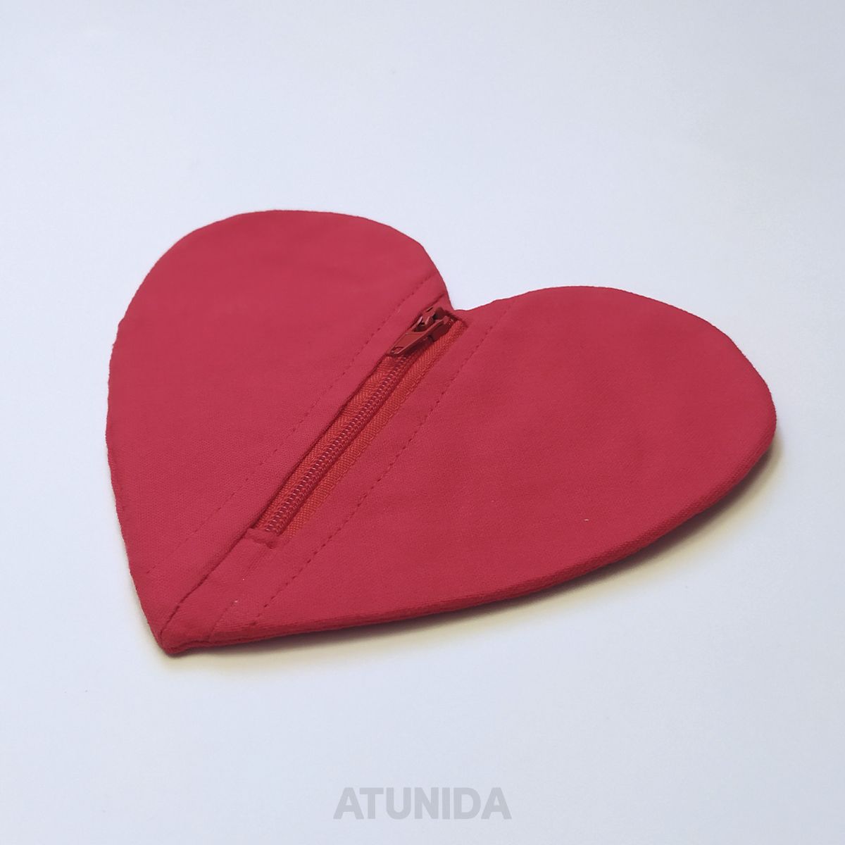 Monedero Corazón personalizado hecho a mano Atunida