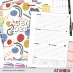 Agenda Escolar Adultos 2023-2024 en PDF imprimible - ATUNDIA