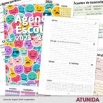 Agenda Escolar Junior 2023-2024 (6-18 años) en PDF imprimible - ATUNIDA