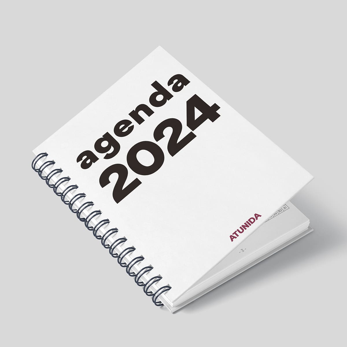 Agenda Anual 2024 Classy Semana Vista Matcha