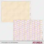 Kit de Scrapbooking Hola Bebe Niña - Atunida - Papeles decorados