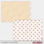 Kit de Scrapbooking Hola Bebe Niña - Atunida - Papeles decorados