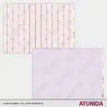 Kit de Scrapbooking Hola Bebe Niña - Atunida - Papeles decorados