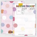 Agenda Escolar Kids 2024-2025 (0-3 años) en PDF imprimible - ATUNIDA