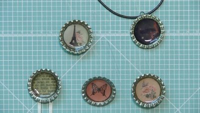 Tutorial Cómo hacer accesorios con chapas de botellines