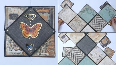 Súper Tutorial: Álbum / Diario Alchemy 🦋🔮✨ Página 4 Atunida