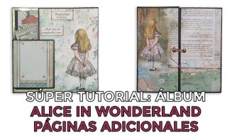 Super tutorial Álbum Alice in Wonderland - Páginas Adicionales