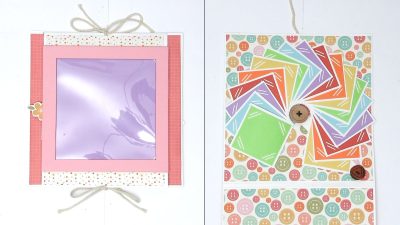 Álbum Crafting - Página 1 😍🎨 CASCADA CIRCULAR FÁCIL y paneles popup 🤯 espacio para más de 24 fotos 🤩 Atunida