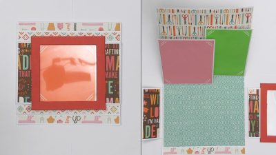 Álbum Crafting - Página 6 😍🎨 Marco magnético y fotos popup a dos niveles 🤩 Atunida