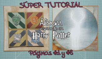 Álbum inspirado en Harry Potter - Páginas 1 y 8