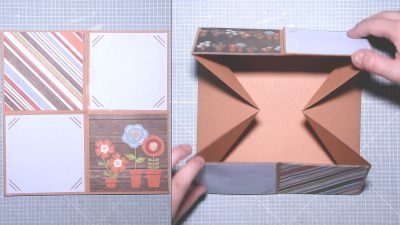 Tutorial Scrap: Álbum I Love Family 💖 Página 10 | Ideas Scrapbook