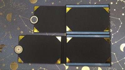 Tutorial Scrap: Álbum Luna - Página 2 🌜 Cajas con tarjetas deslizantes - Atunida