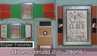 Tutorial Scrap Álbum Navidad 2021 Popup