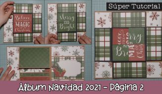 Tutorial Álbum Scrap Navidad 2021 - Página 2