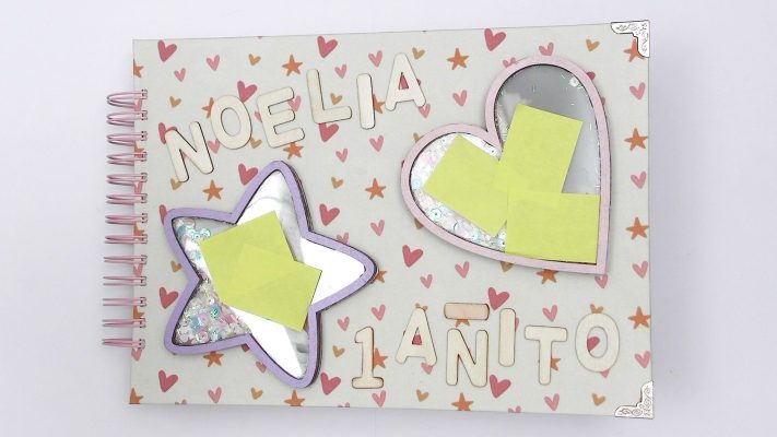 Álbum Primer Año de Bebé 👶 Tercera parte: bolsillo trasero y decoración portada 🧸 Atunida Álbum Primer Año de Bebé 👶 Tercera parte: bolsillo trasero y decoración portada 🧸 Atunida
