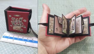 Tutorial: Álbum de Scrap en MINIATURA 🔎😍