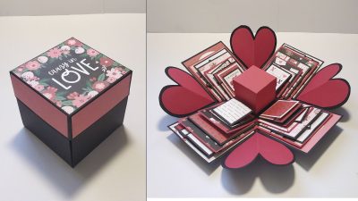 Tutorial: Caja Explosiva para San Valentín