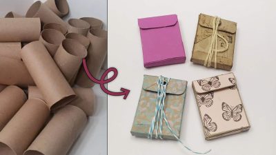 Convierte TUBOS de PAPEL HIGIÉNICO en preciosas CAJITAS ♻️ FÁCILES Y RÁPIDAS DE HACER 🤯 Atunida