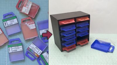 Tutorial: Cajonera de Cajitas de Tornillos 🔩🧰 Para organizar lo que tu quieras!🤩