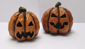 Tutorial: Calabaza de Halloween con Papel Maché 🎃📜♻️ Atunida