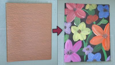 Decorando una carpeta antigua - Atunida