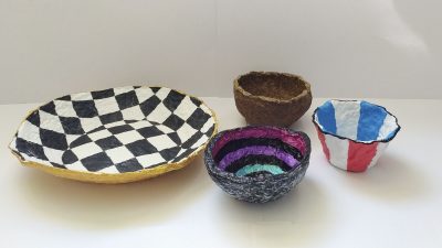 Tutorial: Platos y Cuencos de Papel Maché