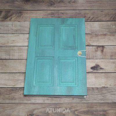 Diario Puerta al Corazón Turquesa