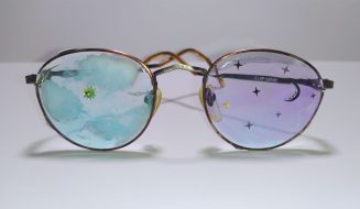 Cómo lo hice: Gafas decoradas con resina epoxi