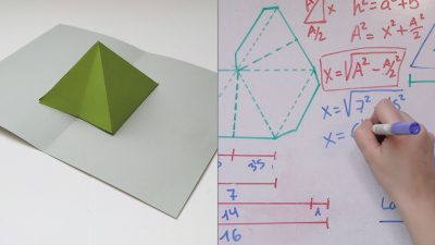 Tutorial Master Class pirámide popup para tajeteria o scrap
