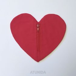 Monedero Corazón personalizado hecho a mano Atunida