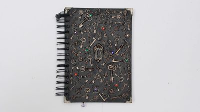 Tutorial: Portada de Llaves para Agenda o Cuaderno 🗝️💎 Sencillo y resultón 😍