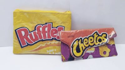 Cómo hacer carteras y neceseres con bolsas de patatas chips ♻️ Reciclaje increíble 🤯 Atunida