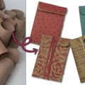 Convierte TUBOS de PAPEL HIGIÉNICO en SOBRES para TARJETAS REGALO ♻️ MUY FÁCILES DE HACER 🤯 Atunida