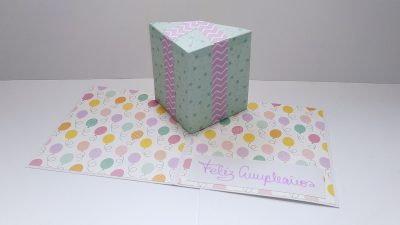 Tutorial Tarjeta con medio cubo popup ideas scrap